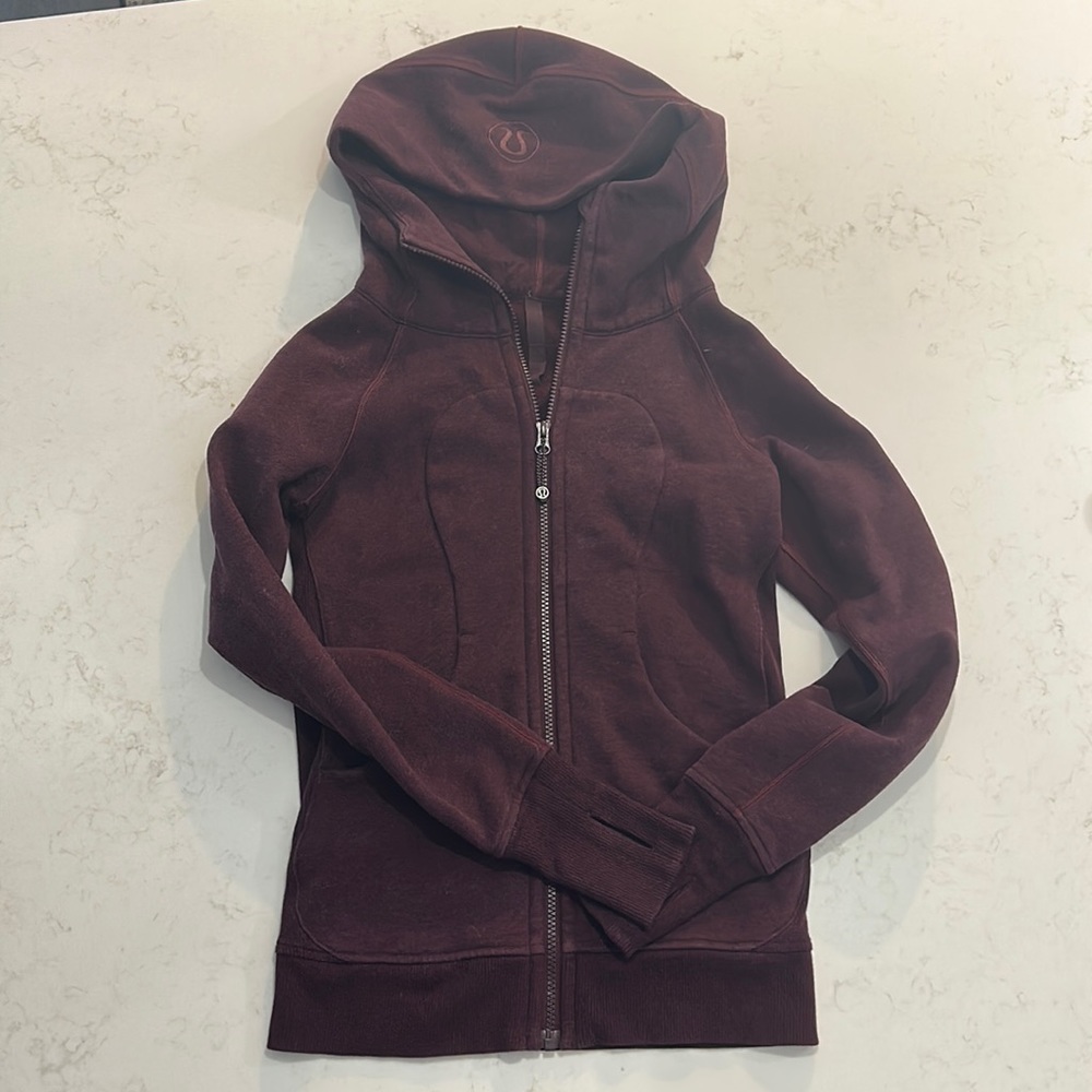 Lululemon scuba full zip women’s size 2 purple